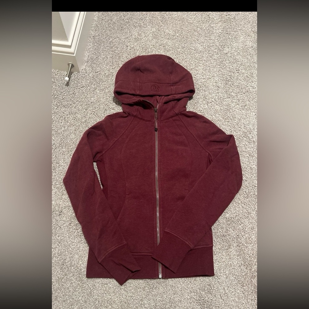Lululemon full zip scuba hoodie